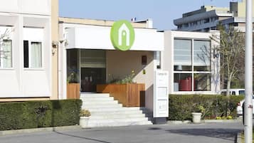 Entrée de l’hébergement
