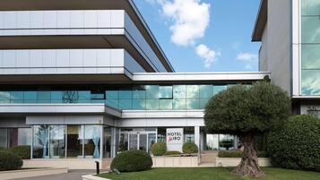 Blick von der Unterkunft