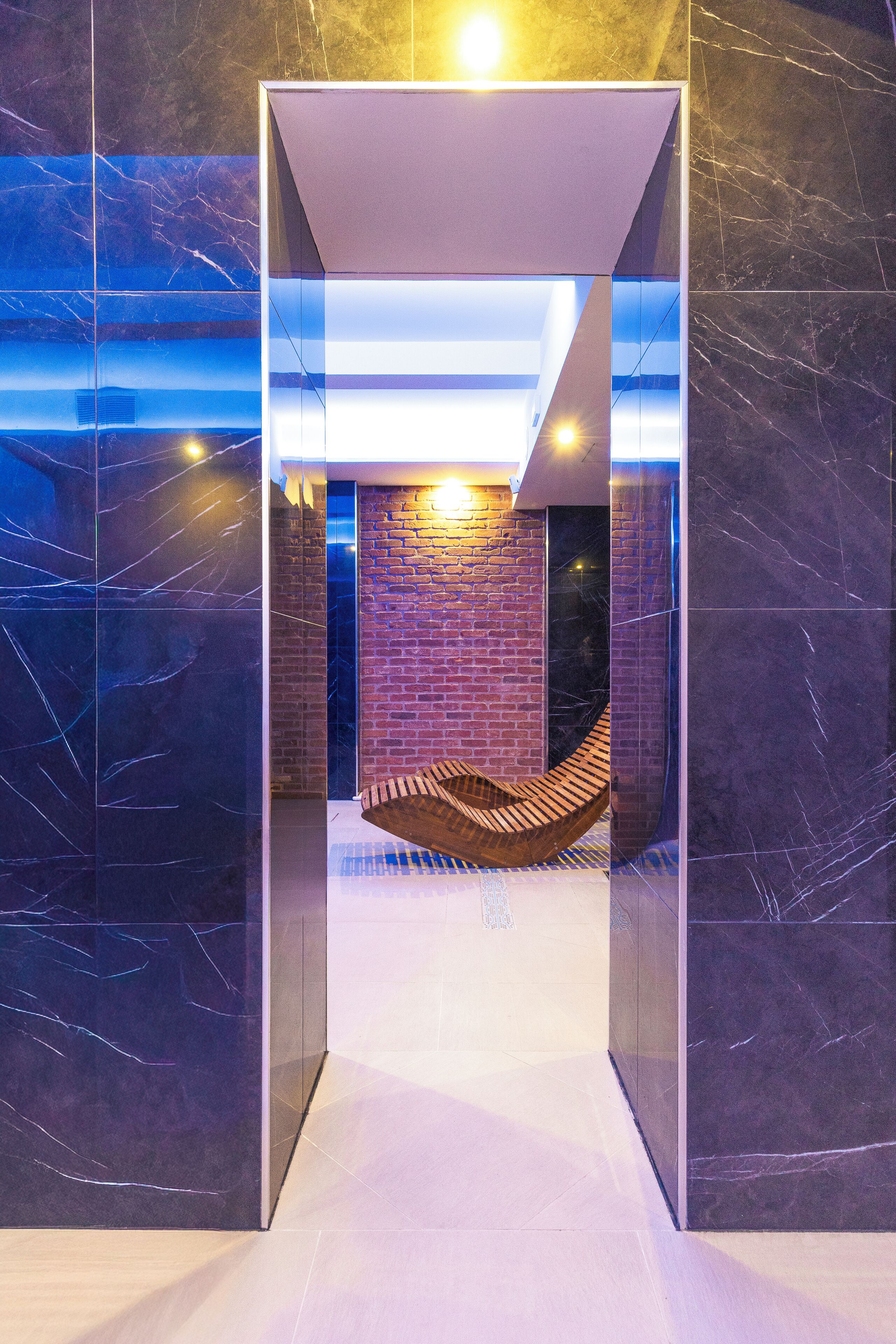 Sauna, bain à remous, hammam
