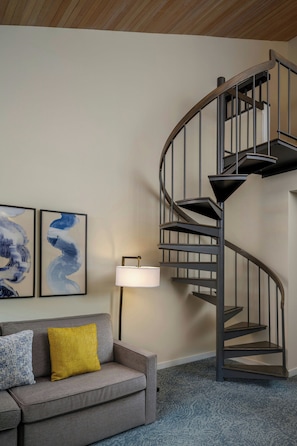 Télévision LCD de 32 pouces avec chaînes par câble, télévision, cheminée