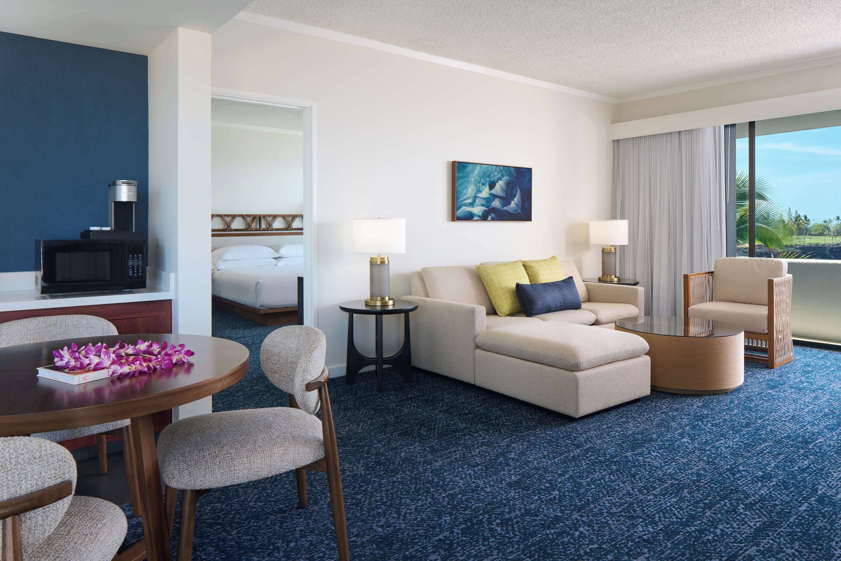 Premium bedding, minibar, in-room safe, desk