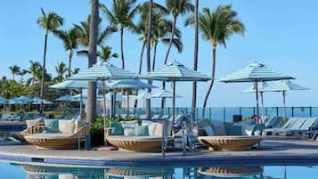 2 outdoor pools, pool cabanas (surcharge), pool umbrellas