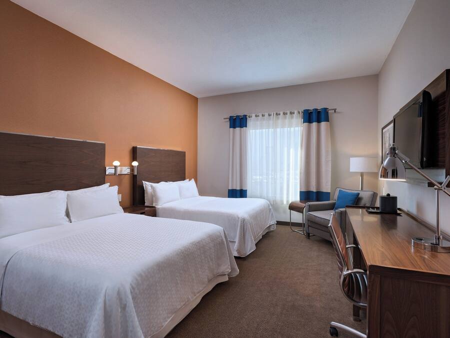 Superior Room, 2 Queen Beds | In-room safe, desk, laptop workspace, soundproofing