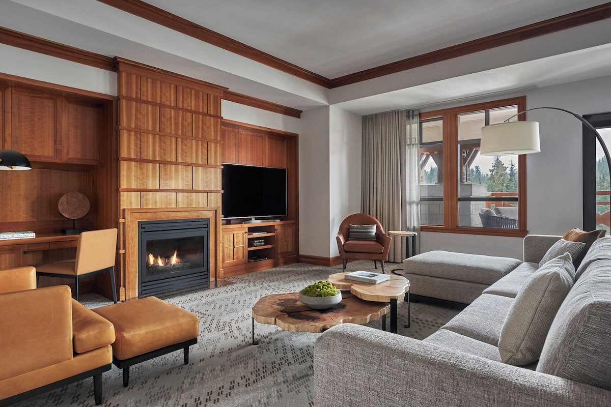 The Alpine Suite | Premium bedding, minibar, in-room safe, desk