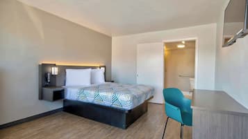 Free WiFi, bed sheets