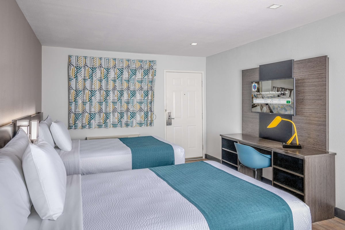 Wi-Fi de cortesia, roupa de cama