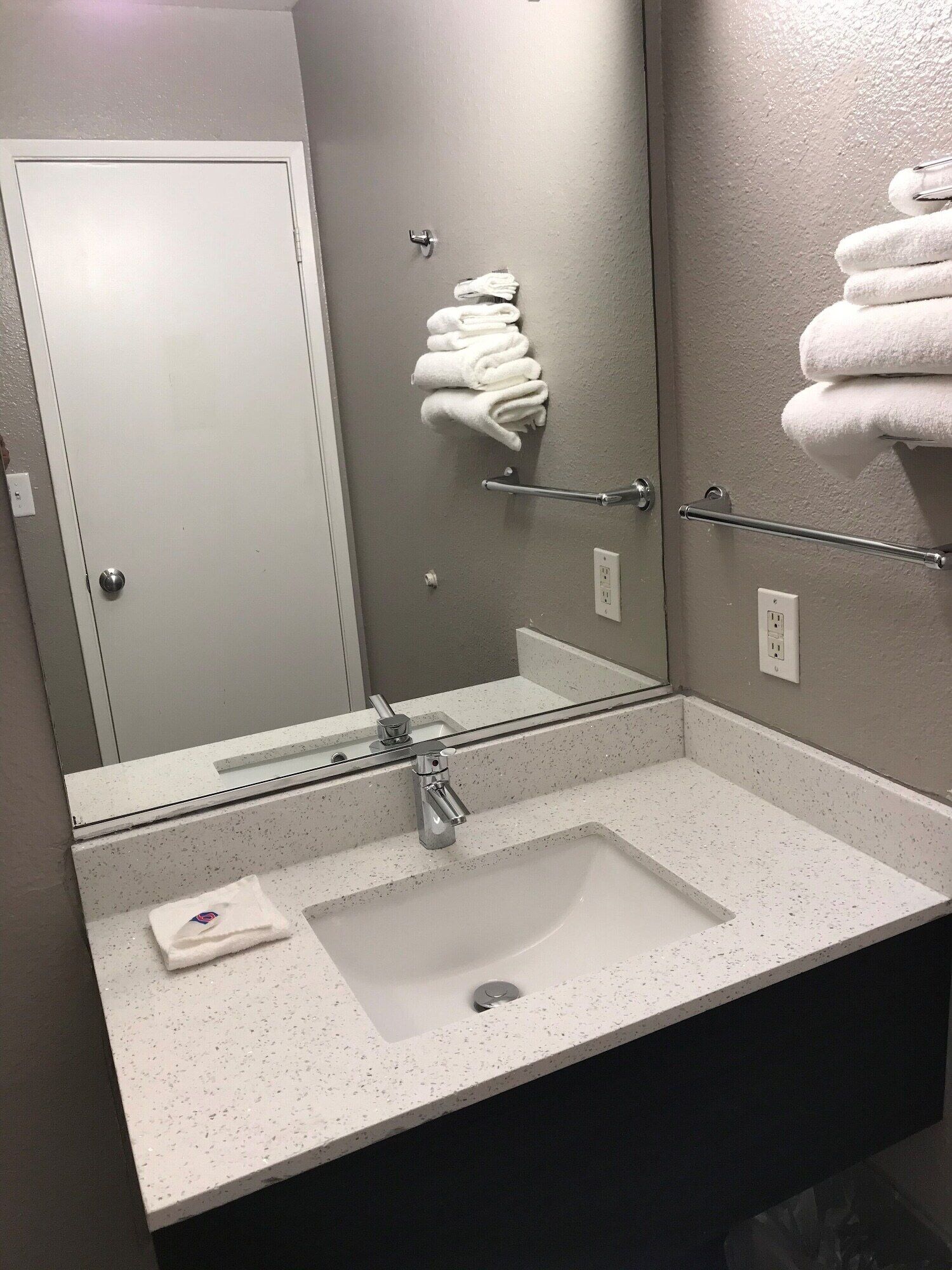 Towels, soap