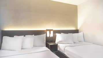 Free WiFi, bed sheets