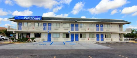 Majoituspaikan sisäänkäynti