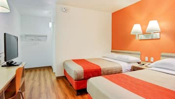 Free wired internet, bed sheets