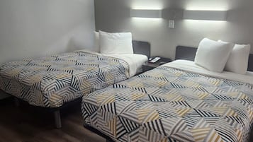 Free WiFi, bed sheets