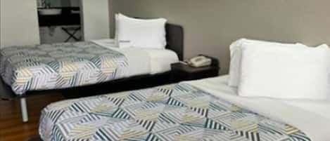 Free WiFi, bed sheets