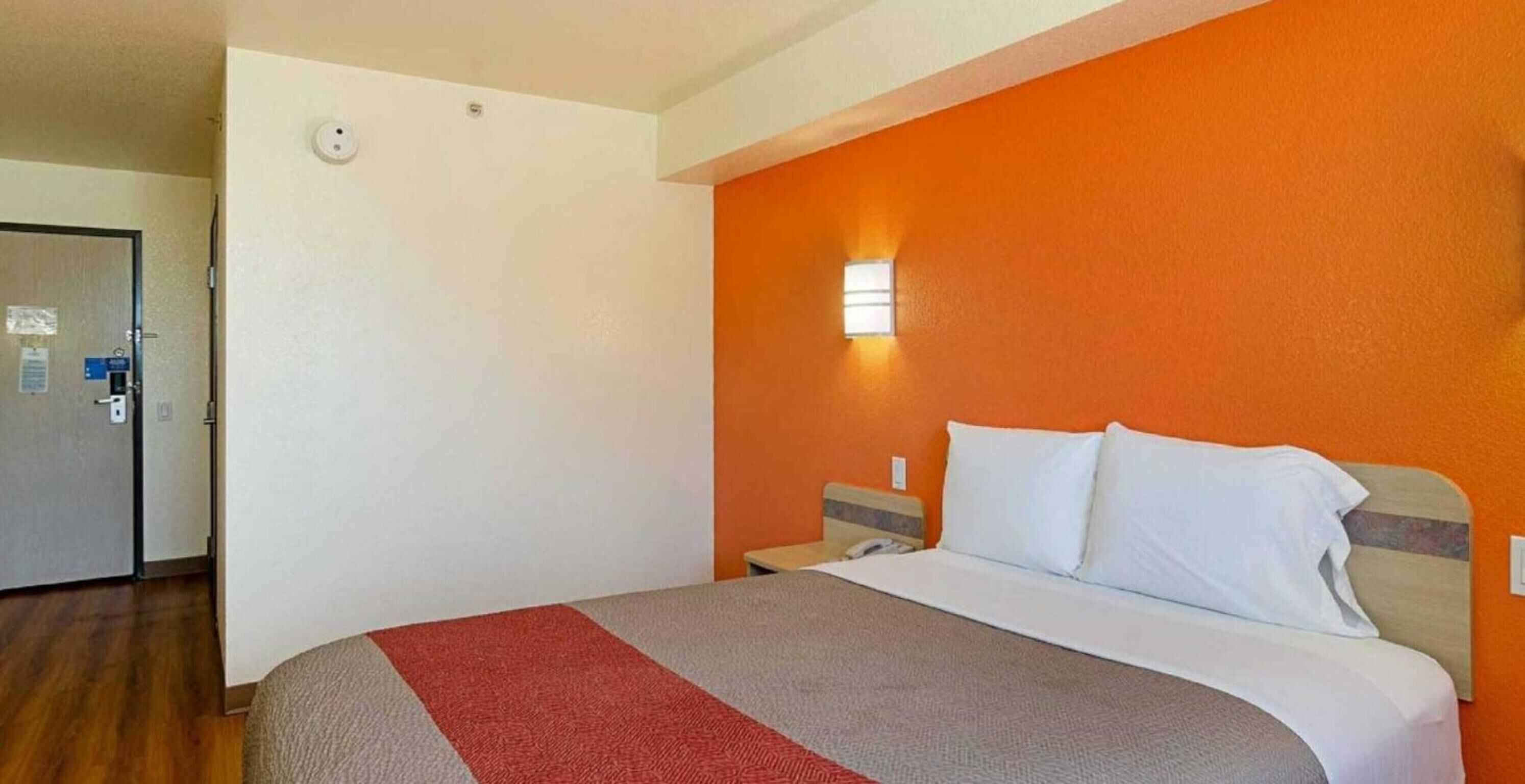 Blackout drapes, free WiFi, bed sheets, wheelchair access