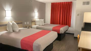 Free WiFi, bed sheets