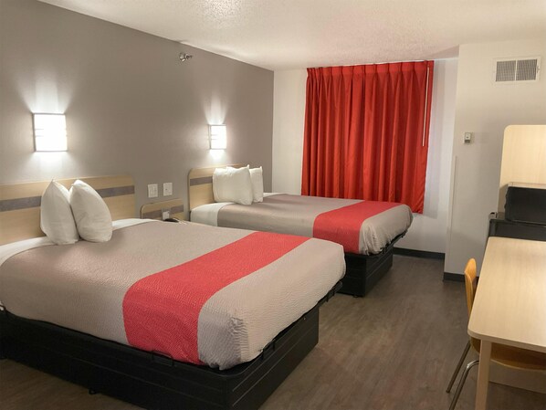 Free WiFi, bed sheets