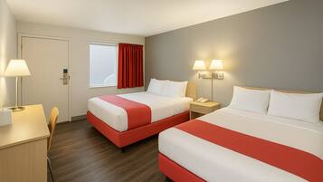 Free WiFi, bed sheets