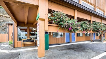 Fachada de la propiedad