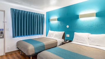Free WiFi, bed sheets