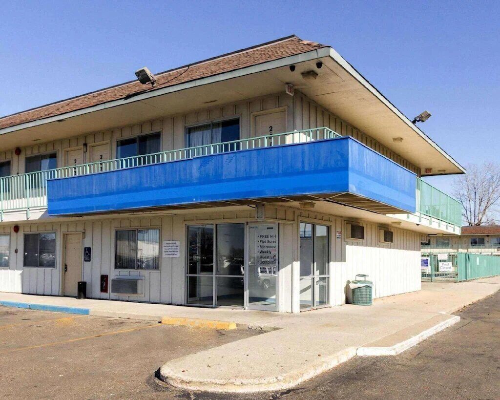 Fassade der Unterkunft