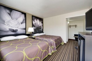 Room, 2 Katil Kelamin (Double), Non Smoking | Seterika/papan seterika, Wi-fi percuma, cadar katil 
