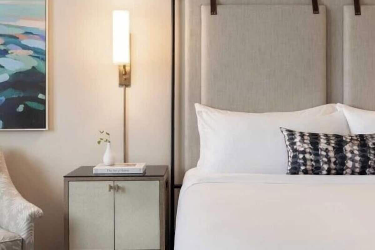 Premium bedding, down comforters, in-room safe, desk