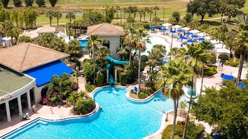 5 outdoor pools, open 8:00 AM to 10:00 PM, cabanas (surcharge) at Omni Orlando Resort at ChampionsGate