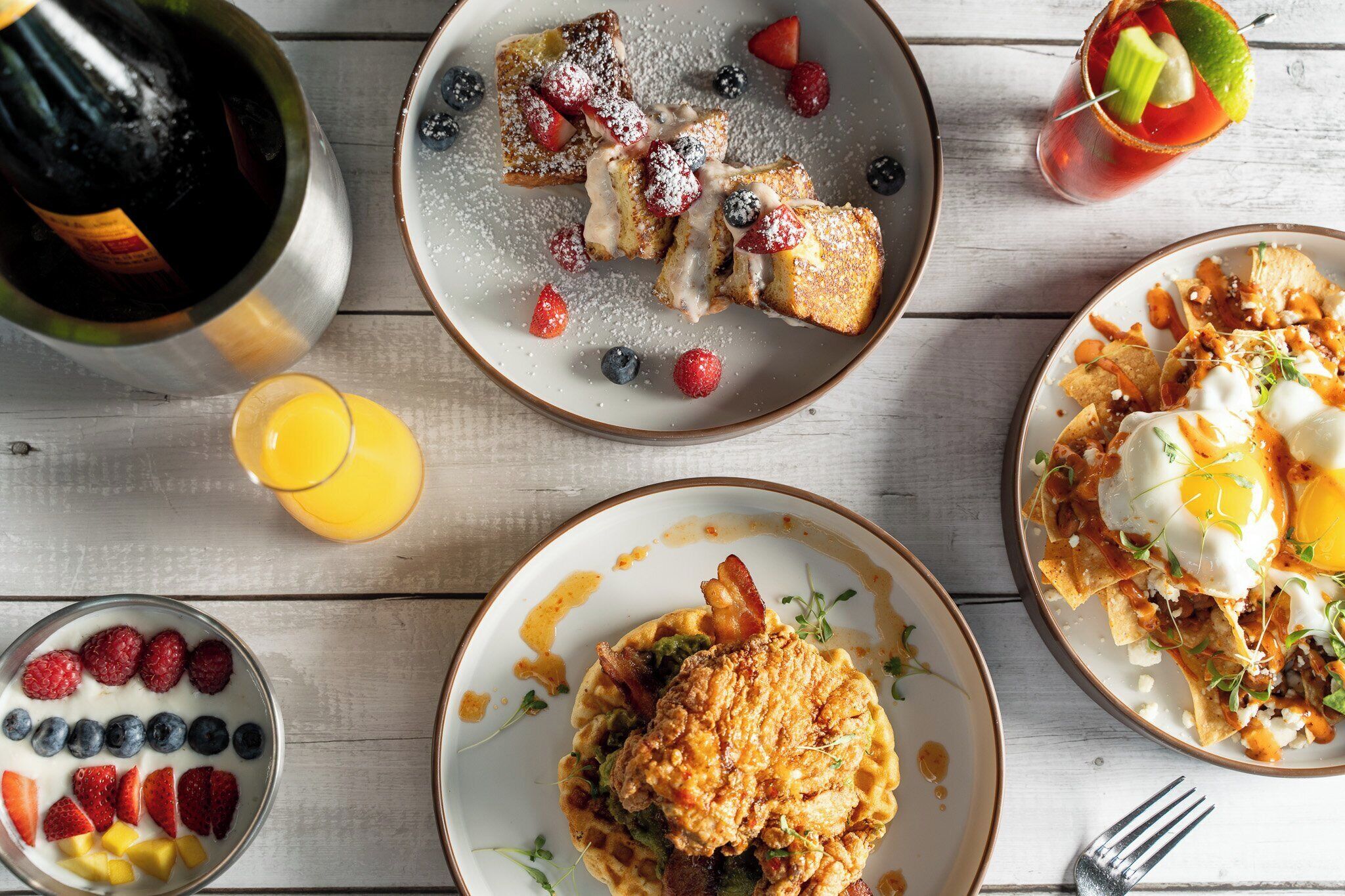 Daily cooked-to-order breakfast for a fee