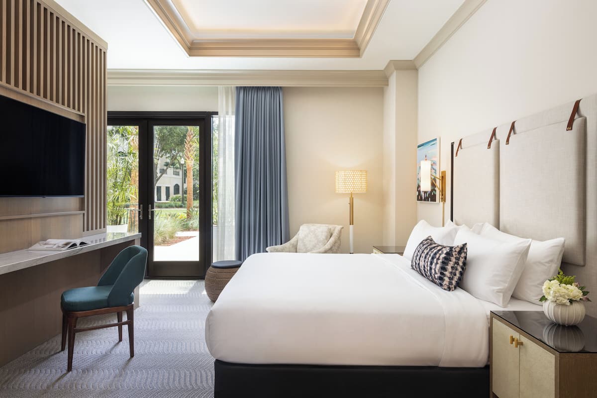Suite de lujo, 1 cama King size | Ropa de cama de alta calidad y edredón