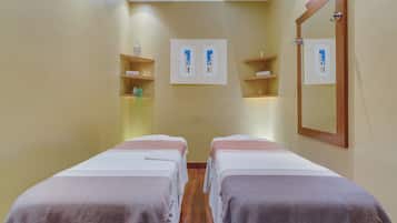 Badstue, boblebad, dampbad, tyrkisk bad/hamam og kroppsbehandlinger