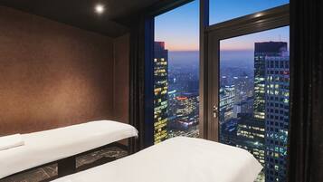 Sauna, Turkish bath, body treatments, aromatherapy, body wraps