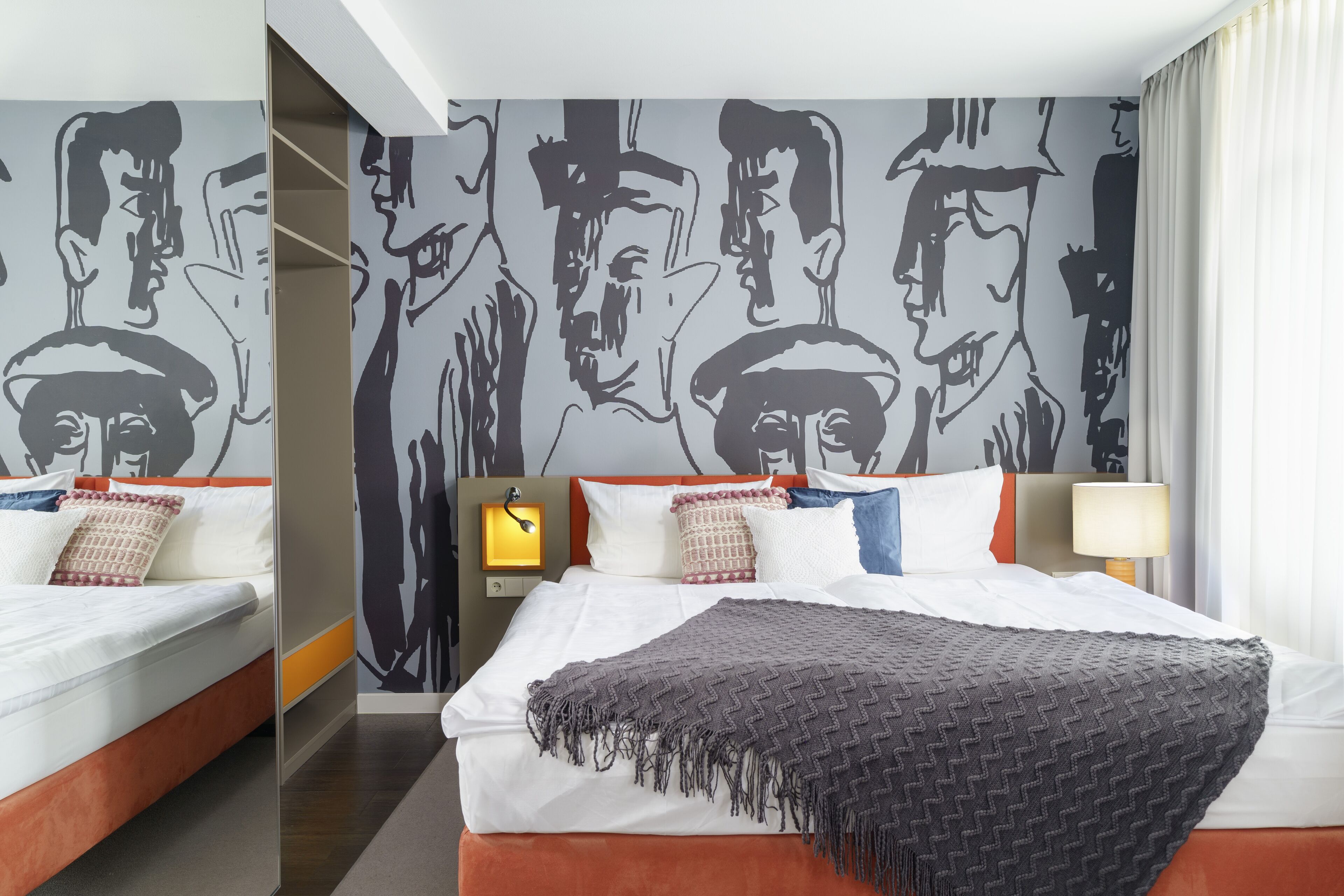 superior double room, non smoking, city view | desk, free wifi, bed sheets