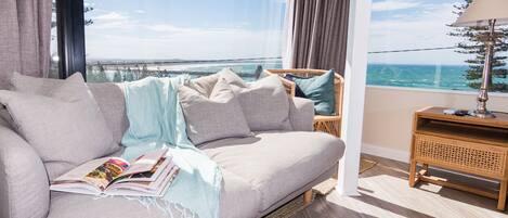 Kamer | Uitzicht op strand/zee