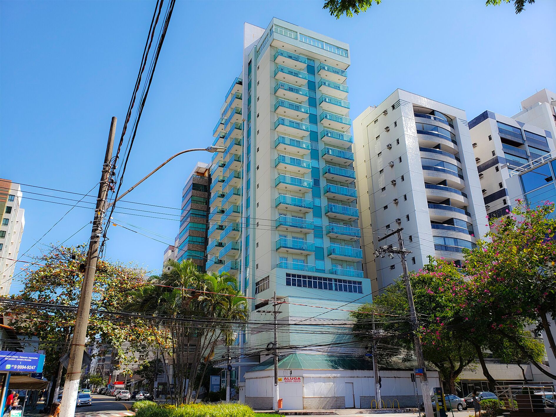 Fachada da propriedade