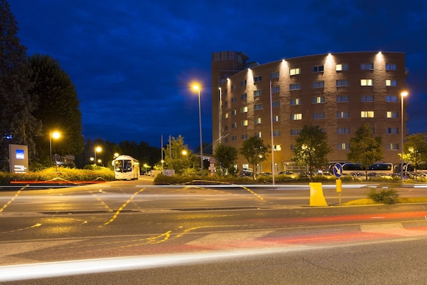 Front of property – evening/night