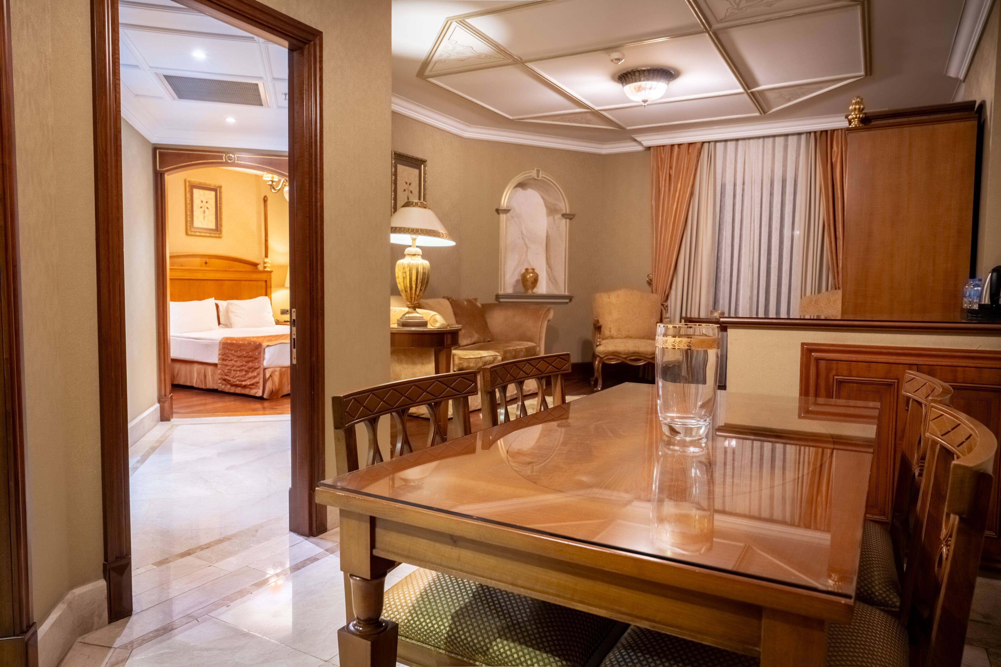 family suite | 1 bedroom, premium bedding, minibar, in-room safe