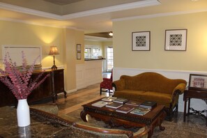 Lobby sitting area