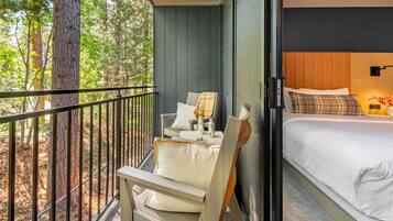 Premium bedding, memory-foam beds, in-room safe, desk