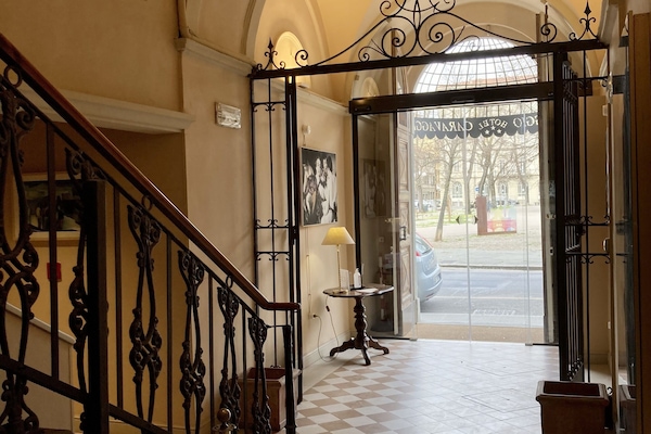 Facciata della struttura