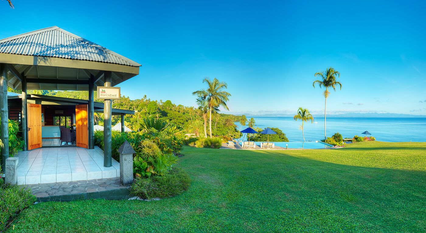 Villa, vue jardin | Vue de la chambre