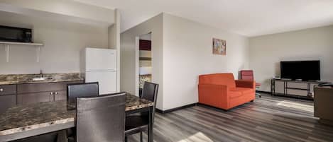 Desk, iron/ironing board, cribs/infant beds, rollaway beds