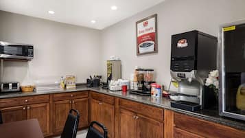 Daily continental breakfast for a fee