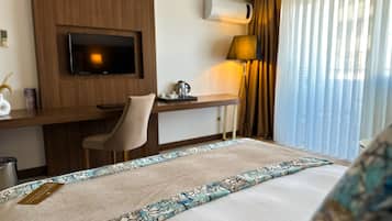 Deluxe Double or Twin Room Mosque View | Premium bedding, pillow-top beds, free minibar items, in-room safe