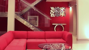 Sala de estar en el lobby