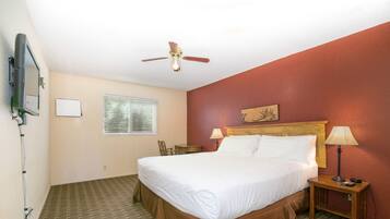Suite One Bedroom King | Premium bedding, pillow-top beds, in-room safe, individually furnished