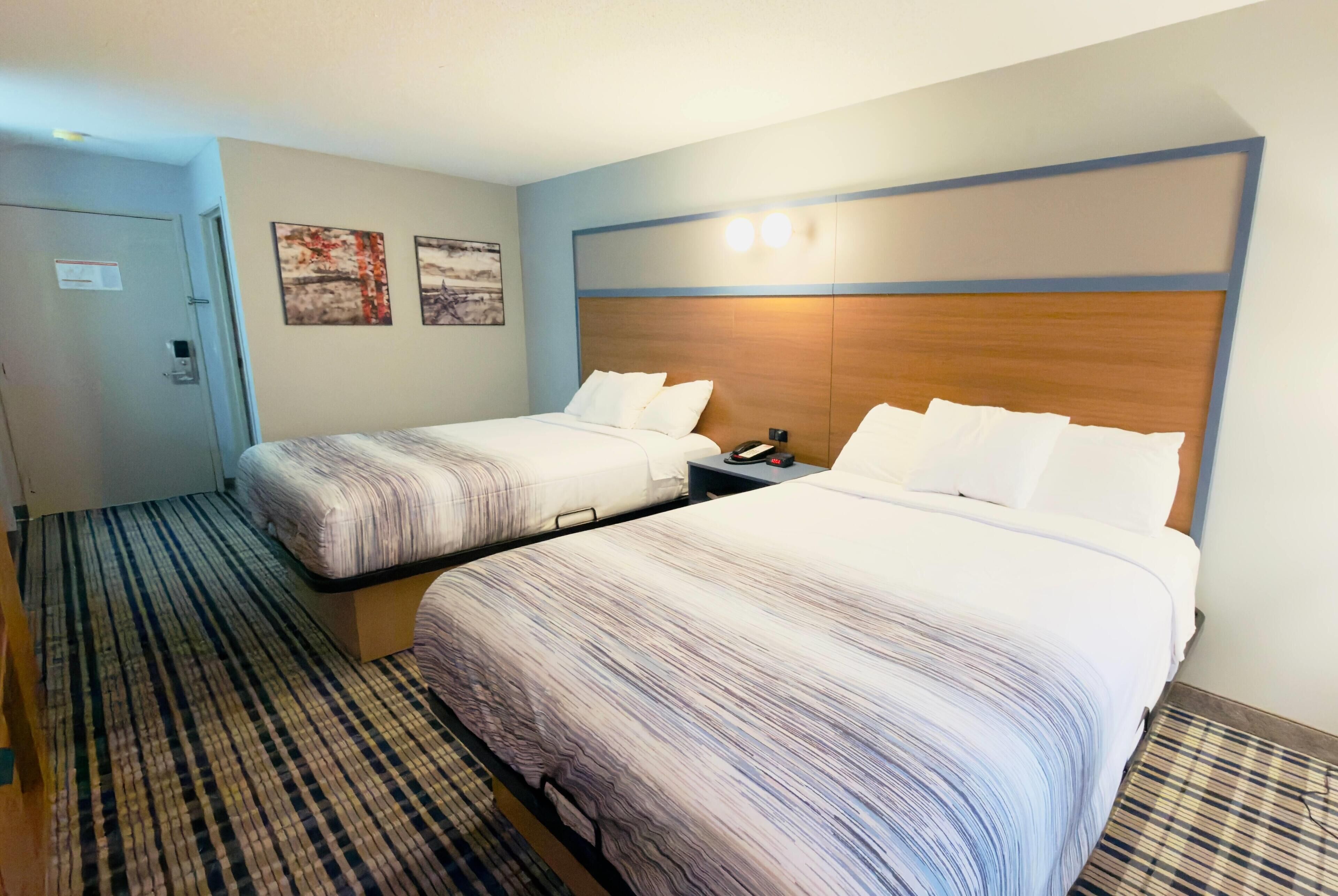 Room, 2 Queen Beds, Non Smoking | Desk, iron/ironing board, cots/infant beds, rollaway beds