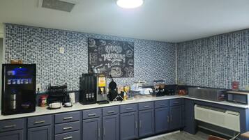 Gratis kontinental frukost varje dag