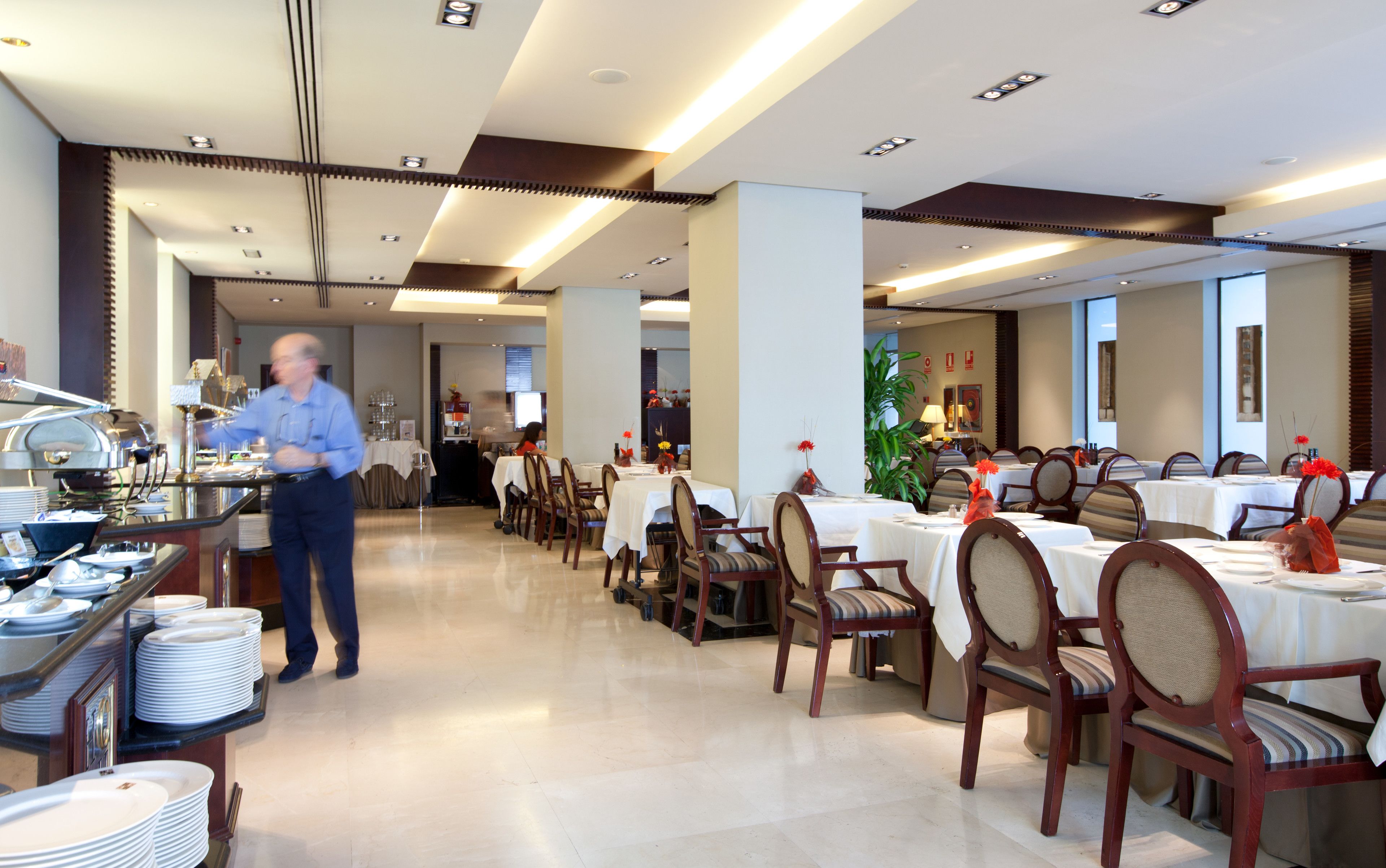 daily buffet breakfast (eur 14 per person)