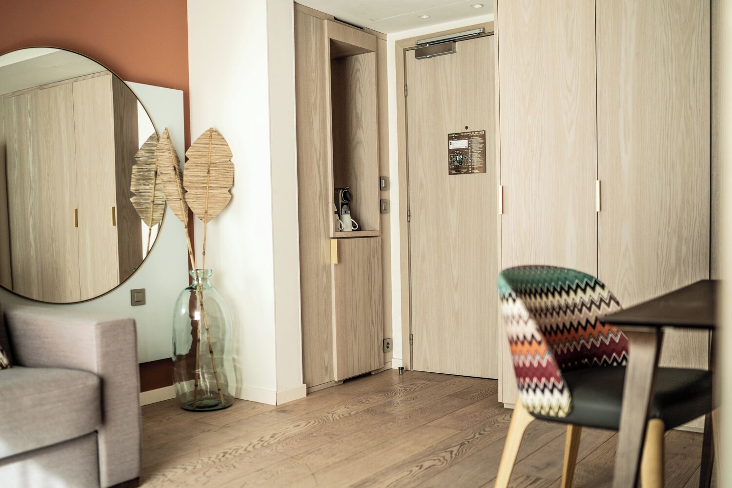 suite, 1 king bed (bohemian) | living area | flat-screen tv