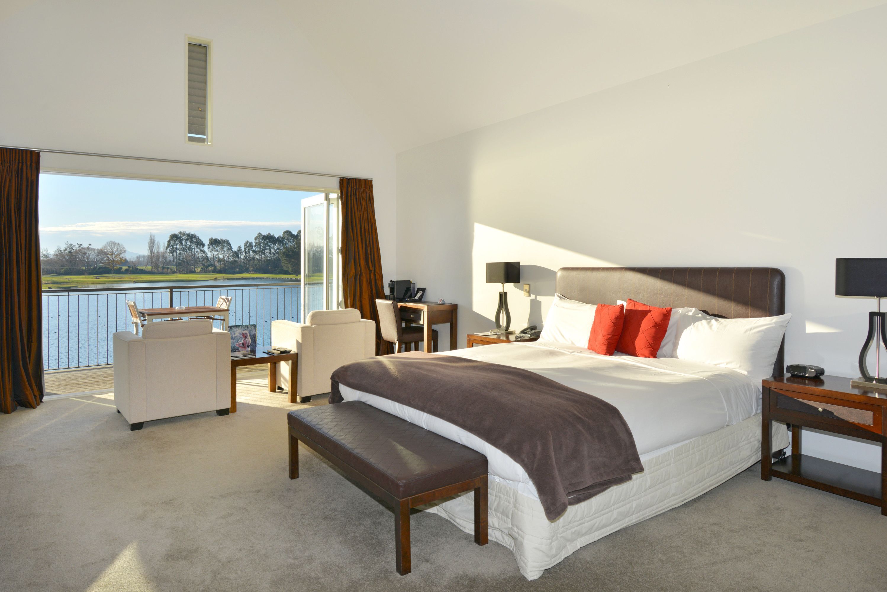 premium bedding, down duvets, in-room safe, individually decorated