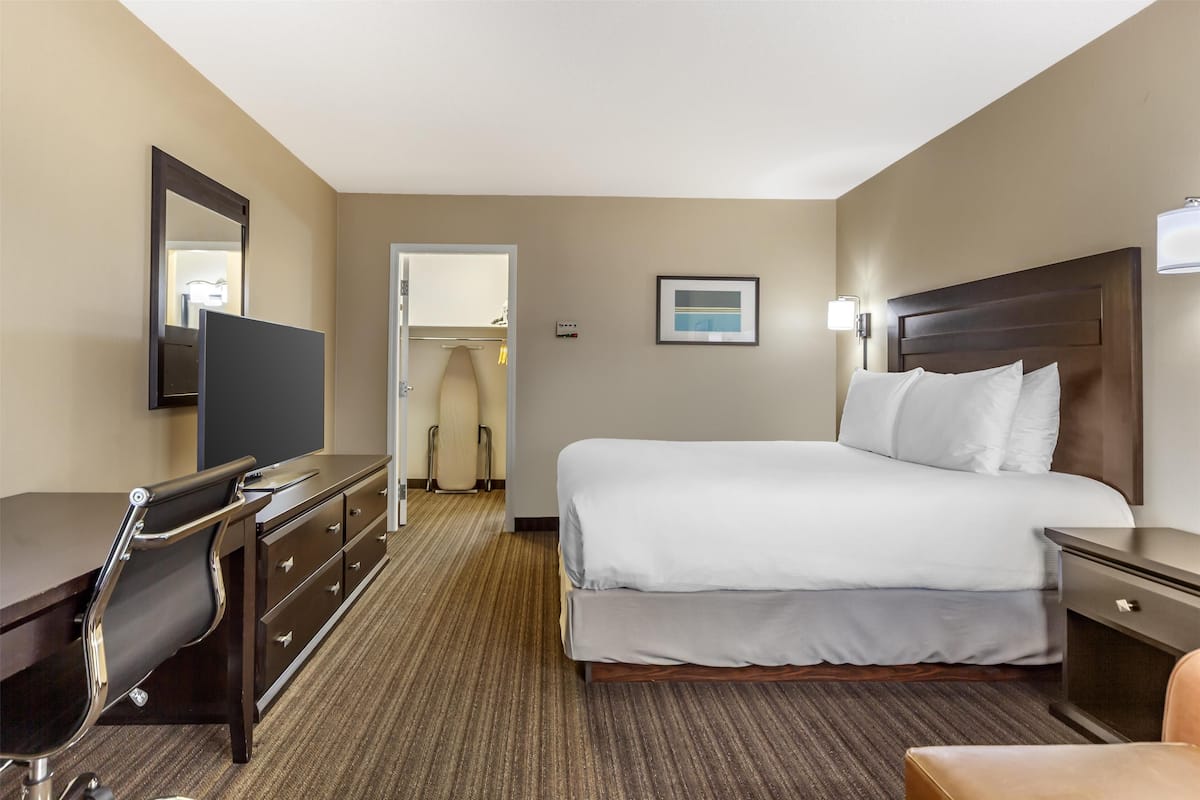 1 bedroom, laptop workspace, iron/ironing board, free WiFi
